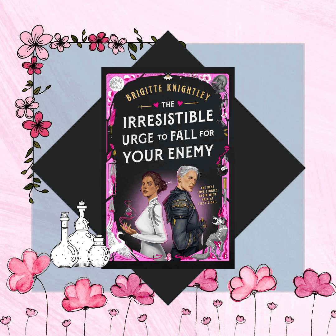 A cover card for The Irresistible Urge to Fall For Your Enemy by Brigitte Knightley.